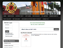 Tablet Screenshot of local1403.org